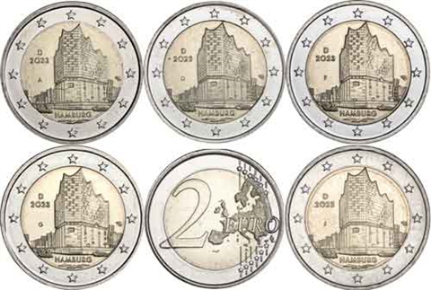 2Euro-Münze-Elbphilharmonie-Hamburg-Deutschland-2023-A-J-bfr