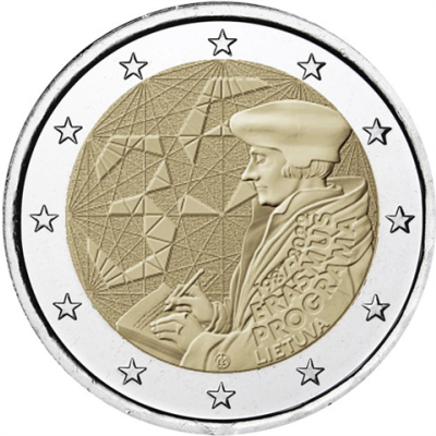 Litauen-2Euro-2022-Erasmus-RS