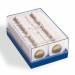 315511 - Kunststoffbox KRBOX für 100 Münzrähmchen, blau
