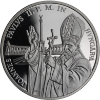 Ungarn-500 Forint-1991-AGpp-Johannes Paul II-RS