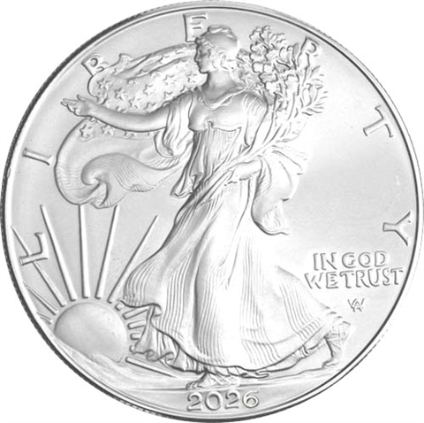 USA-1 Dollar-2026-AGstgl-Silver Eagle-RS