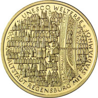 Deutschland 100 Euro 2016 stgl. UNESCO Welterbe : Altstadt Regensburg Mzz. Historia Wahl
