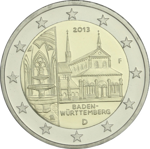 Deutschland 5 x 2 Euro 2013 bfr. Kloster Maulbronn Mzz. A - J