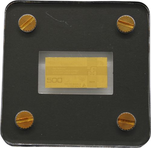 goldtafeln14x1500ozGold-DDRBanknoten-Album 