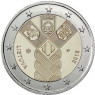 2 Euro Sondermuenzen Baltikum 2018 100 Jahre Unabhänigkeit Estland Lettland Littauen 