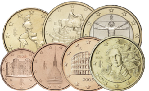 Italien-1cent-1-euro-2005-kleinmuenzensatz-RS