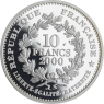 Frankreich-10Francs-2000-Agpp-Cheval-VS