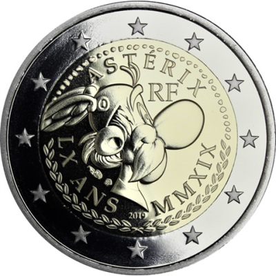 Frankreich-2-Euro-2019-Asterix-PP-I