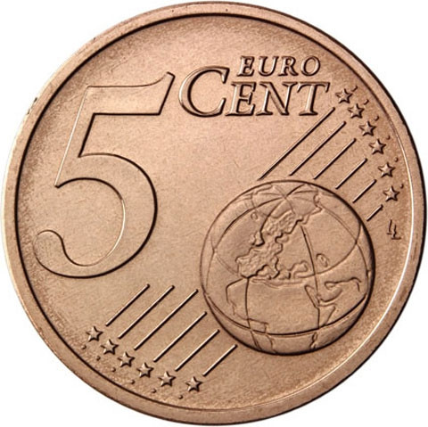 Kursmünzen Vatikan 5 Cent 2004 Stgl. Papst Johannes Paul II