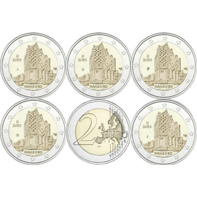 2Euro-Münze-Elbphilharmonie-Hamburg-Deutschland-2023-A-J-bfr