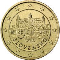 Slowakei 10 Cent 2010 Burg von Bratislava
