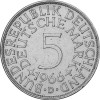 Heiermann Silberadler Münzen Deutschland 5 DM 1958 Silber 