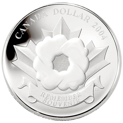 Kanada-1Dollar-2004-AgPP-Poppy-RS