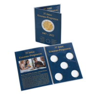 366077 - muenzkarte-fuer-5-dt-2-euro-gedenkmuenzen-erasmus-2022