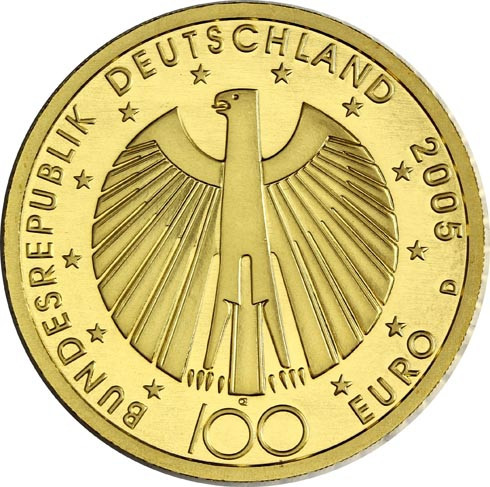 Deutschland 100 Euro 2005 FIFA Fussball WM 2006