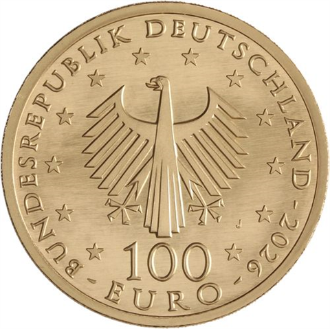 Deutschland-100 Euro-2026-AUstgl-Judenbuche-Etui