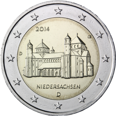 Deutschland-2Euro-2014-Michaeliskirche-MünzzeichenD-RS