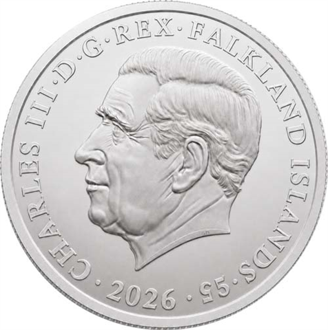Falklandinsel-5-Pfund-2026-Stgl-1-Unze-Felsenpinguin-RS