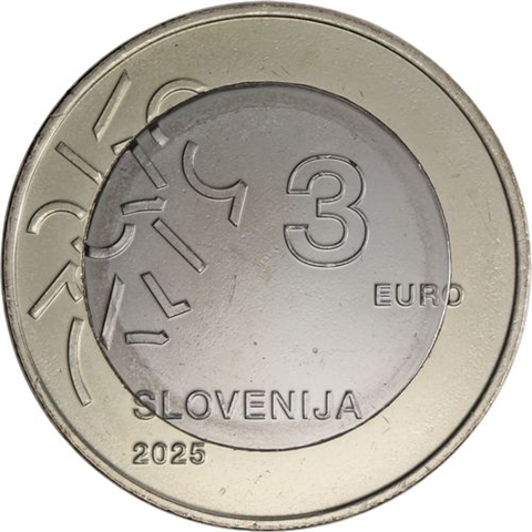 Slowenien-3 euro-2025-bfr-Nova Gorica-RS