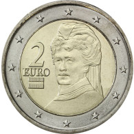 Österreich 2 Euro-Kursmünze 2008 -  Berta von Suttner -