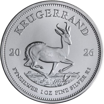 Südafrika-1 Rand-2026-AGstgl-Krügerrand-RS