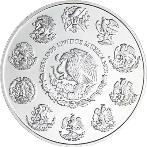 Mexiko-35x1Onza-1990-2024-AGstgl-Siegesgöttin-Kassette