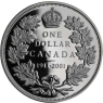 Kanada-1Dollar-2001-AGpp-1911 Dollar-RS