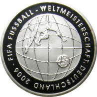 BRD 10 Euro 2005 PP 3. Ausgabe zur Fußball-WM 2006 Mzz.D