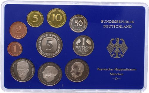Deutschland-12,68 DM-1980-PP-Kurs-Blister-MzzD-RS