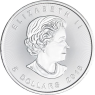 Kanada-5 Dollar-2016-AGstgl-Maple Leaf- Farbe vergoldet-VS
