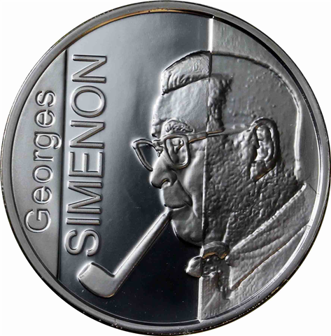 Belgien 10 Euro 2003 Georges Simenon - I