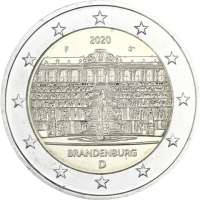 Deutschland-2Euro-2020-Schloss-Sanssouci-F-RS