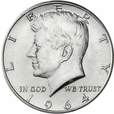 USA-Halbdollar-Kennedy-1964-I
