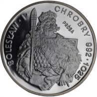 Polen-200 Zloty-1980-AGpp-Probe-Boleslaus I-RS