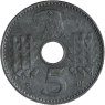 Deutschland- 5 Reichspfennig-1940-Kurs-VS