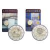 2 x 2 Andorra Gedenkmünzen 2015