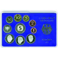 BRD 12,68 DM Kursmünzensatz 1998 PP 1 Pfennig bis 5 D-Mark