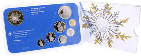Schweiz-18,85 Franken-2018-PP-Flora Alpina Silberdistel-RS