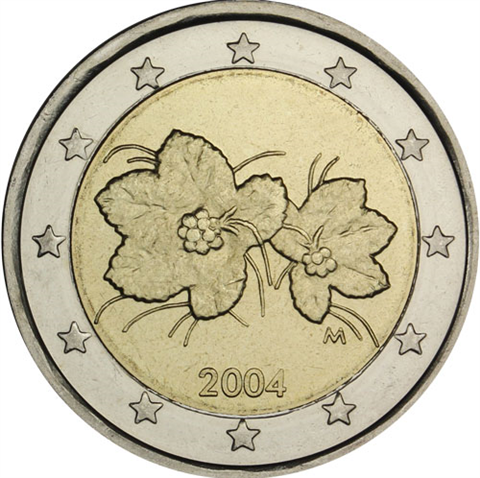 Finnland-2euro-2004-Moltebeere-RS