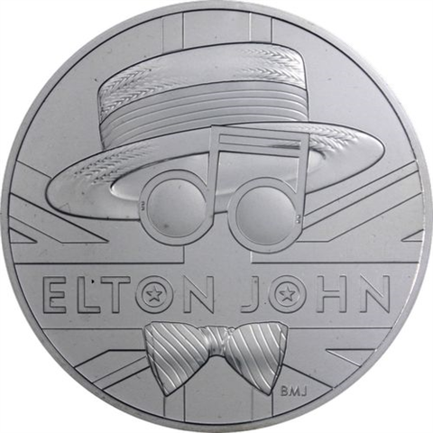 Großbritannien-5 Pfund-2020-CuNistgl-Elton John-RS