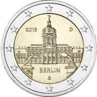 2 Euro Gedenkmünzen Schloss Charlottenburg Berlin 2018 