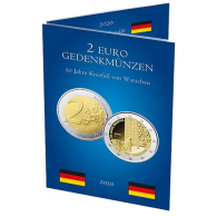 361755----Münzkarte-Deutschland-5-x-2-Euro-2020-Kniefall