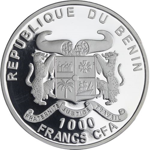Benin-1000Francs-2019-AGpl-SourceOfLife-Farbe-Etui