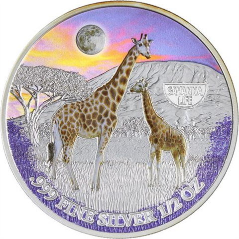 Kamerun-16x500 Francs-2022-AGstgl-Savanna Life-AlbumI