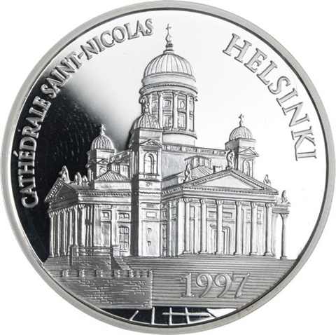 Frankreich-15 Euro 100 Francs-1997-AGpp-Saint-Nicolas-Helsinki-RS