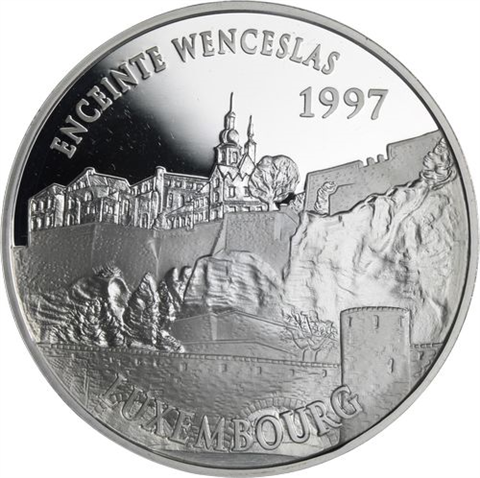 Frankreich-15 Euro 100 Francs-1997-AGpp-Enceinte Wenceslas-RS