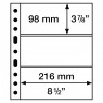 305160 GRANDE Hüllen  3 S ( Schwarz) 5er Pack