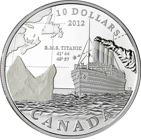 Kanada 10 Dollar 2012 PP R.M.S. Titanic-I