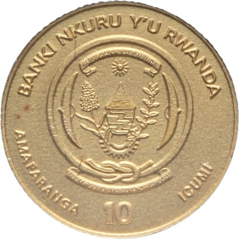 Ruanda-10FRW-2022-AUpfr-Japans Meiji-Yen-RS