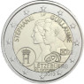 Luxemburg 2 Euro 2022 bfr. 10. Hochzeitstag von Guillaume & Stephanie